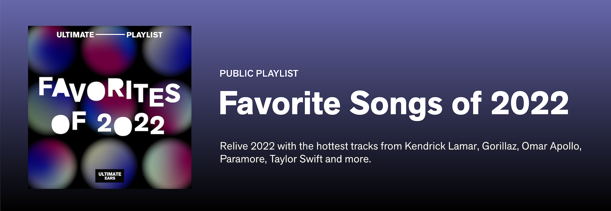Playlist: Favorite Songs of 2022