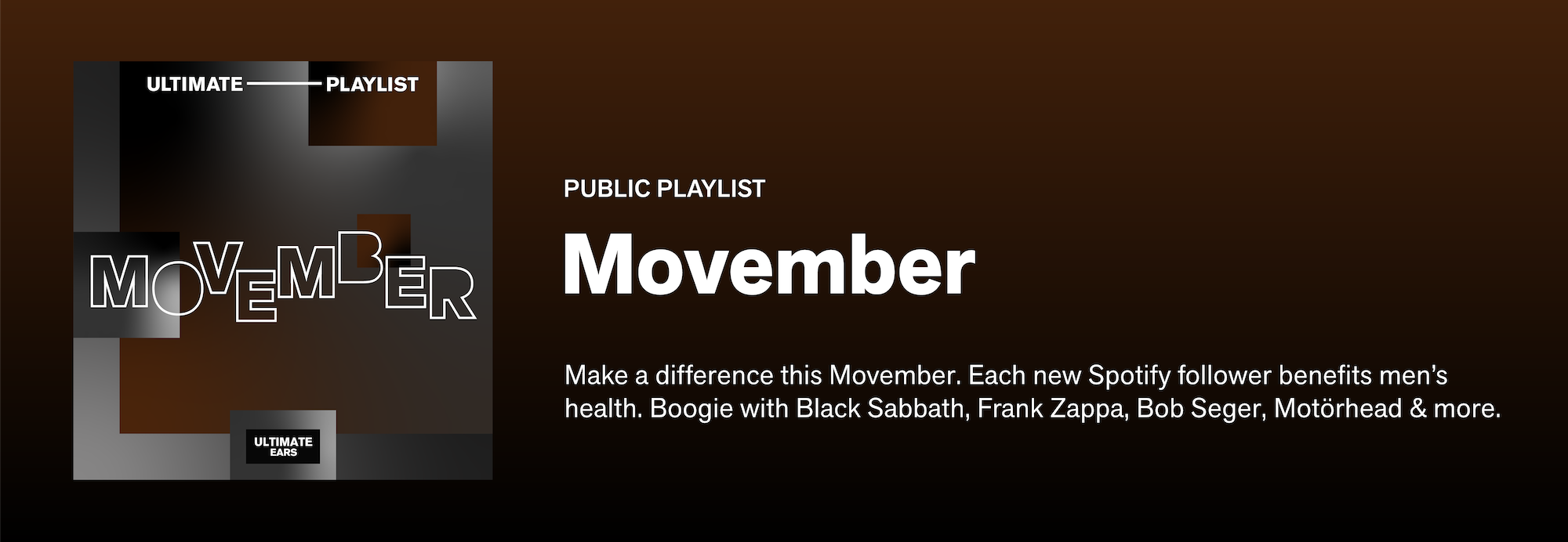 Playlist: Movember