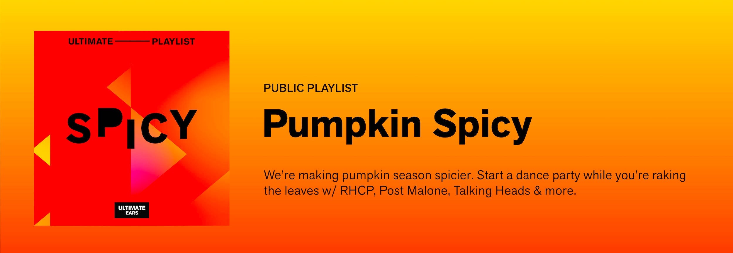 Playlist: Pumpkin Spicy