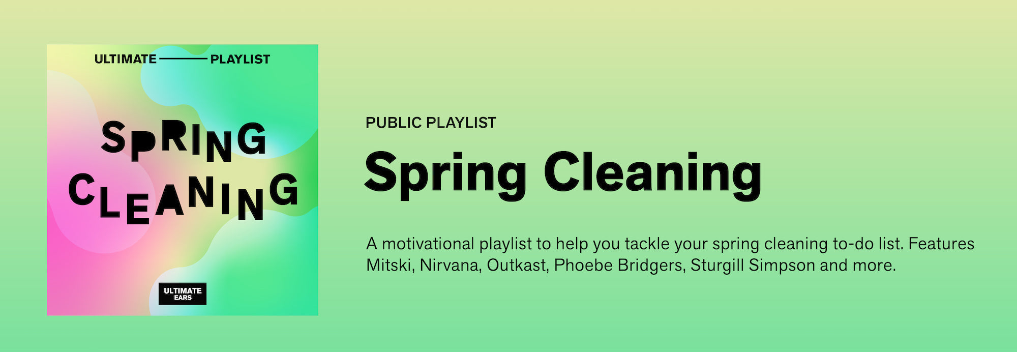 Playlist: Spring Cleaning