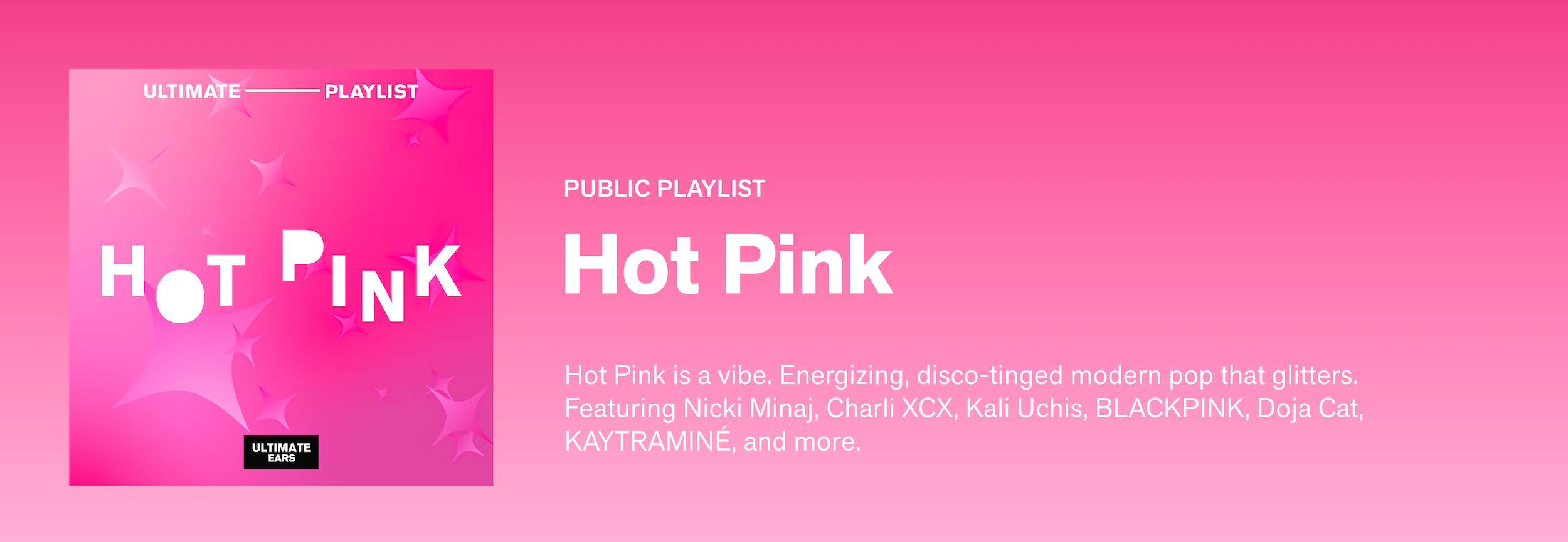 Playlist: Hot Pink